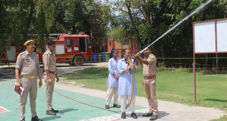 Mock Drill on Fire Safety